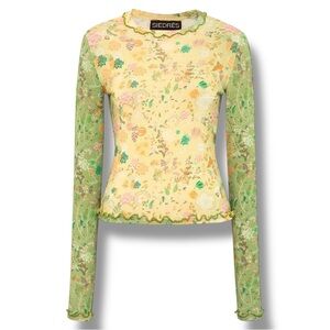 SIEDRÉS - Women's Nita Floral Knit Top - Floral - XS